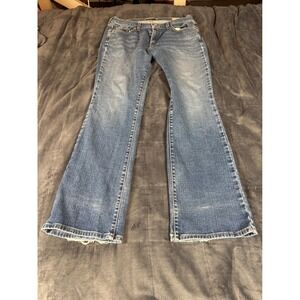 Levis 515 Bootcut Jeans Womens 10M Medium Wash Blue Stretch Denim Mid Rise